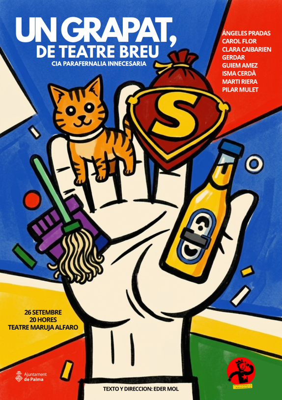Asociación Cultural Parafernalia Innecesaria presenta Un grapat, de teatre breu