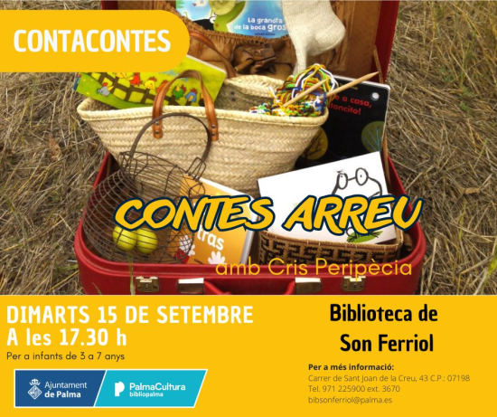 Contacontes <em>Contes arreu</em> amb Cris Peripècia