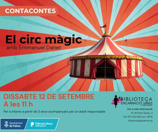 Contacontes <em>El circ màgic</em>, amb Emmanuel Danet