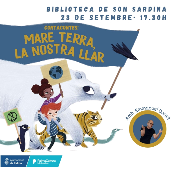 Contacontes <em>Mare Terra, la nostra llar</em>, amb Emmanuel Danet
