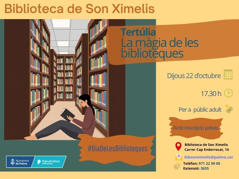 “La màgia de les biblioteques: records, lectures i experiències”. A càrrec del personal bibliotecari